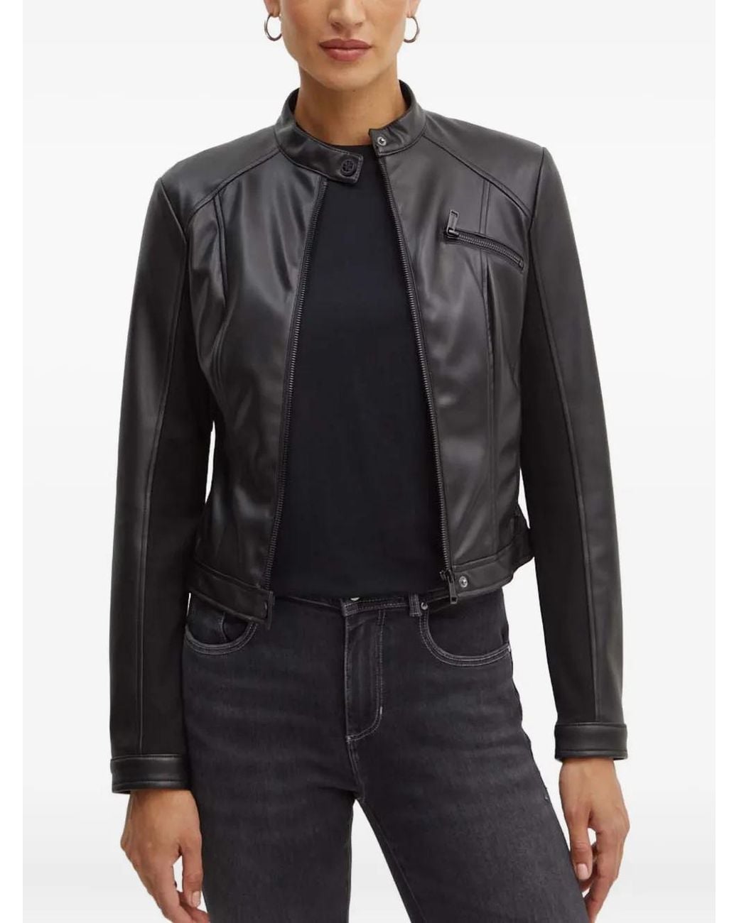 Guess Black Zip Jacket