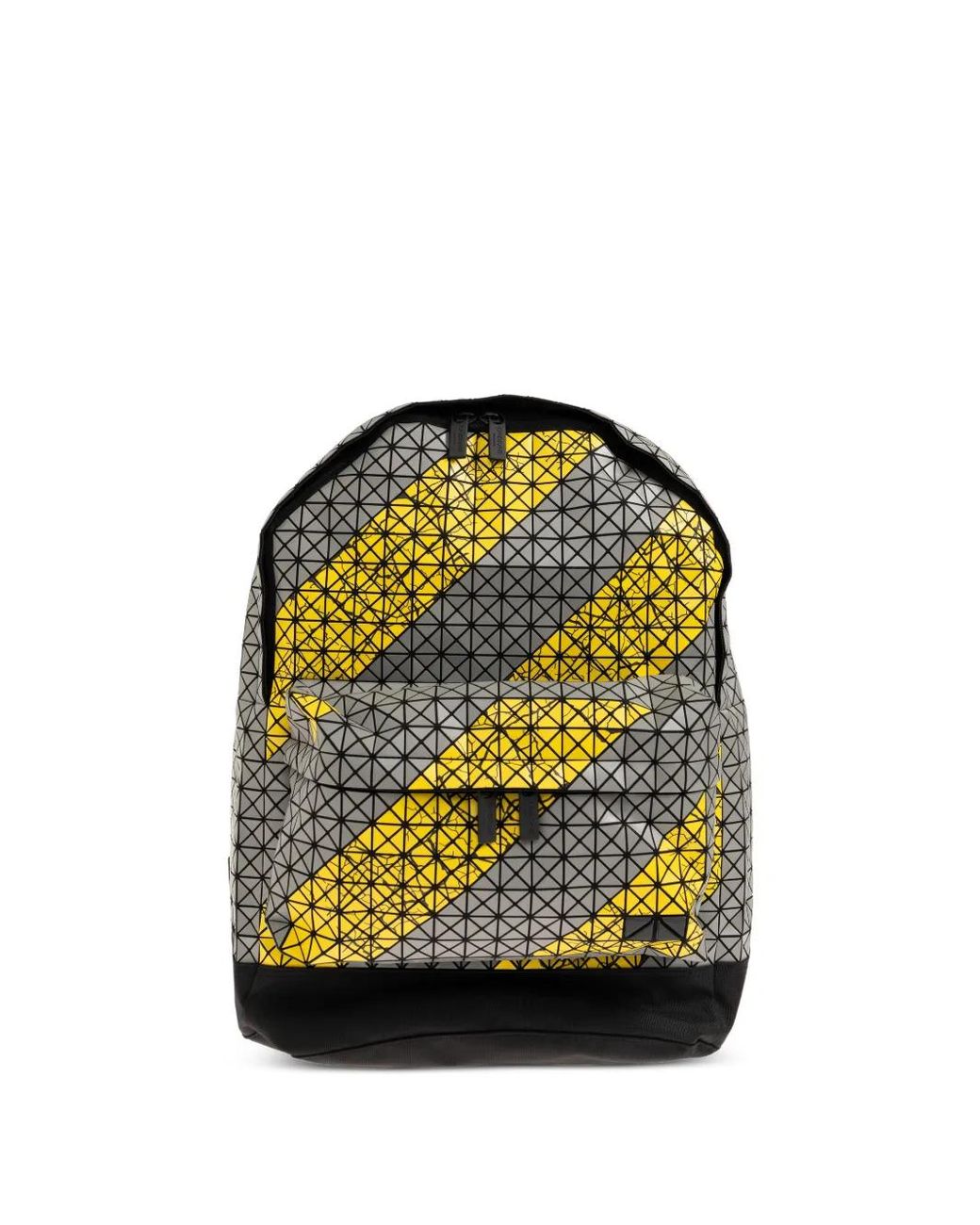 Issey Miyake Black Daypack Autobahn Geometric-Print Backpack for men