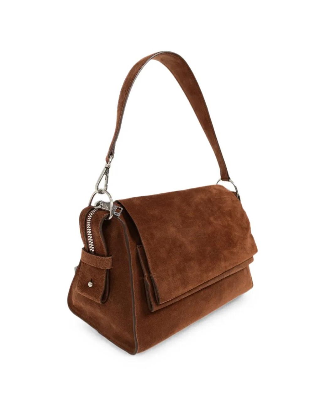 IRO Brown Camera Loop Tote Bag