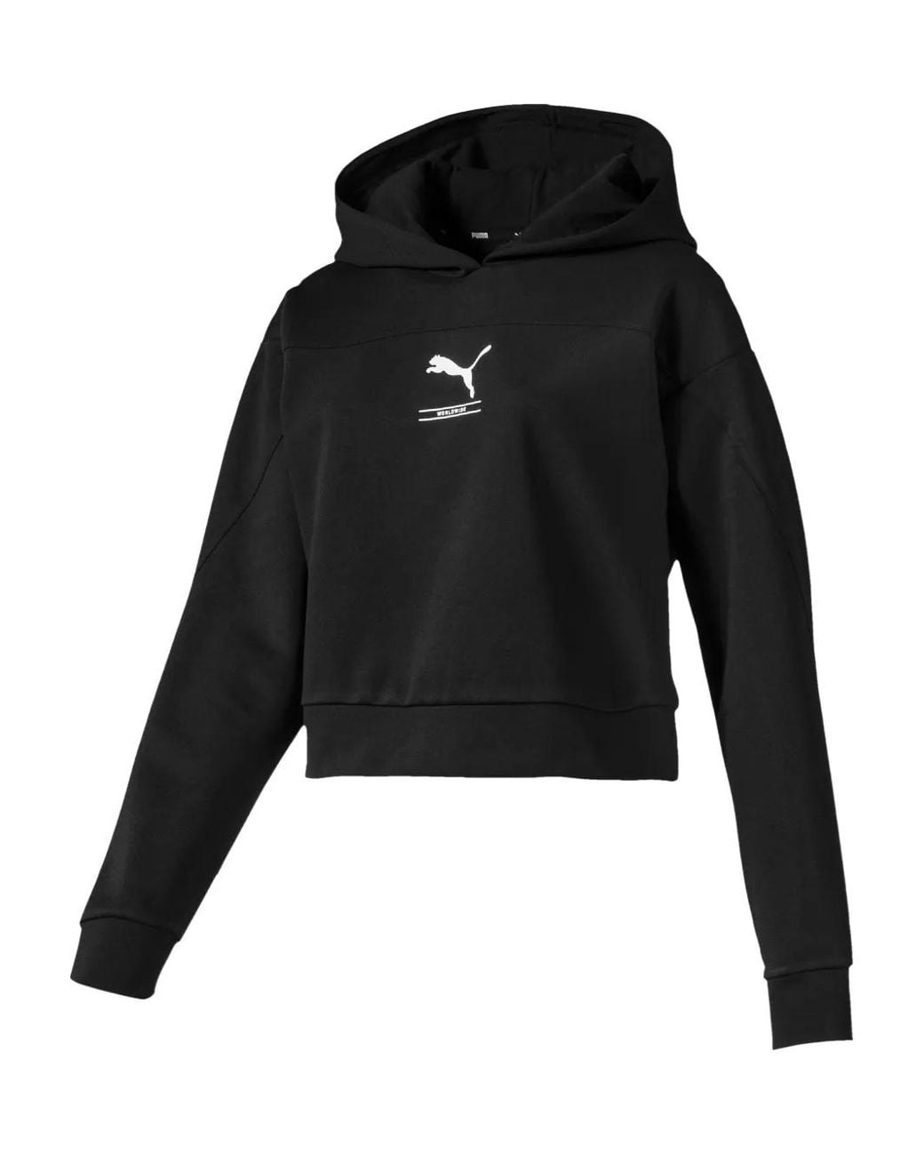 PUMA Black Nu-Tility Jersey Hoodie