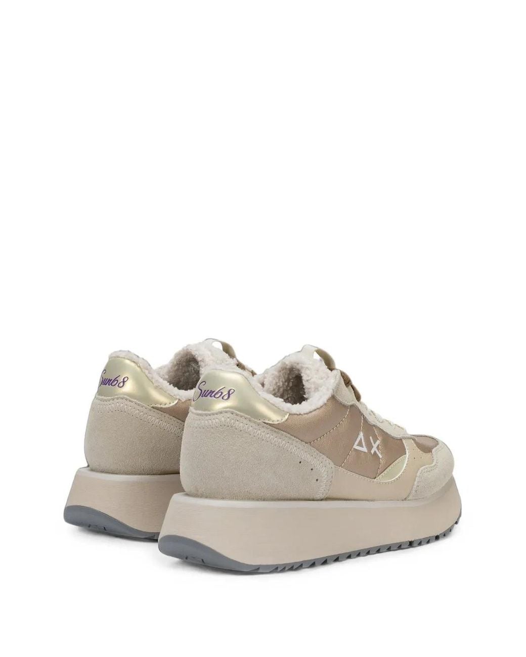Sneakers Con Logo di Sun 68 in White