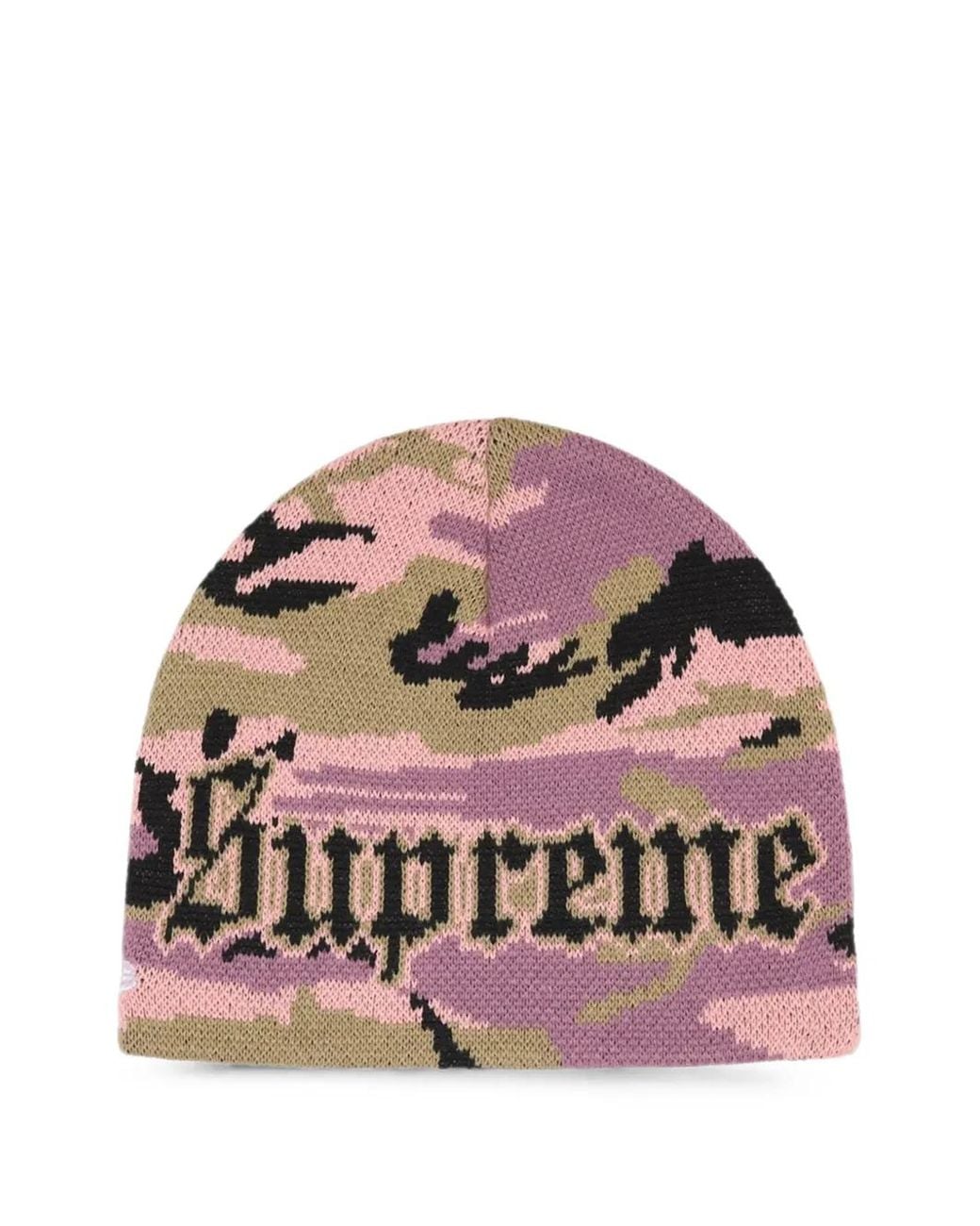 Supreme Purple X Chicago Sox X New Era Beanie for men