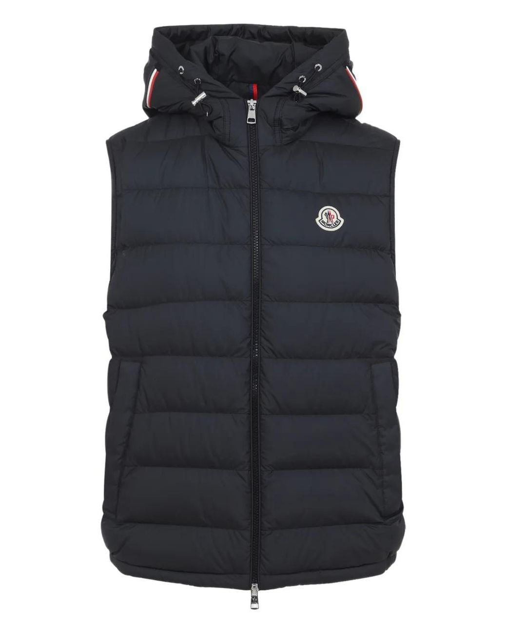 Moncler Black Puffer Vest for men