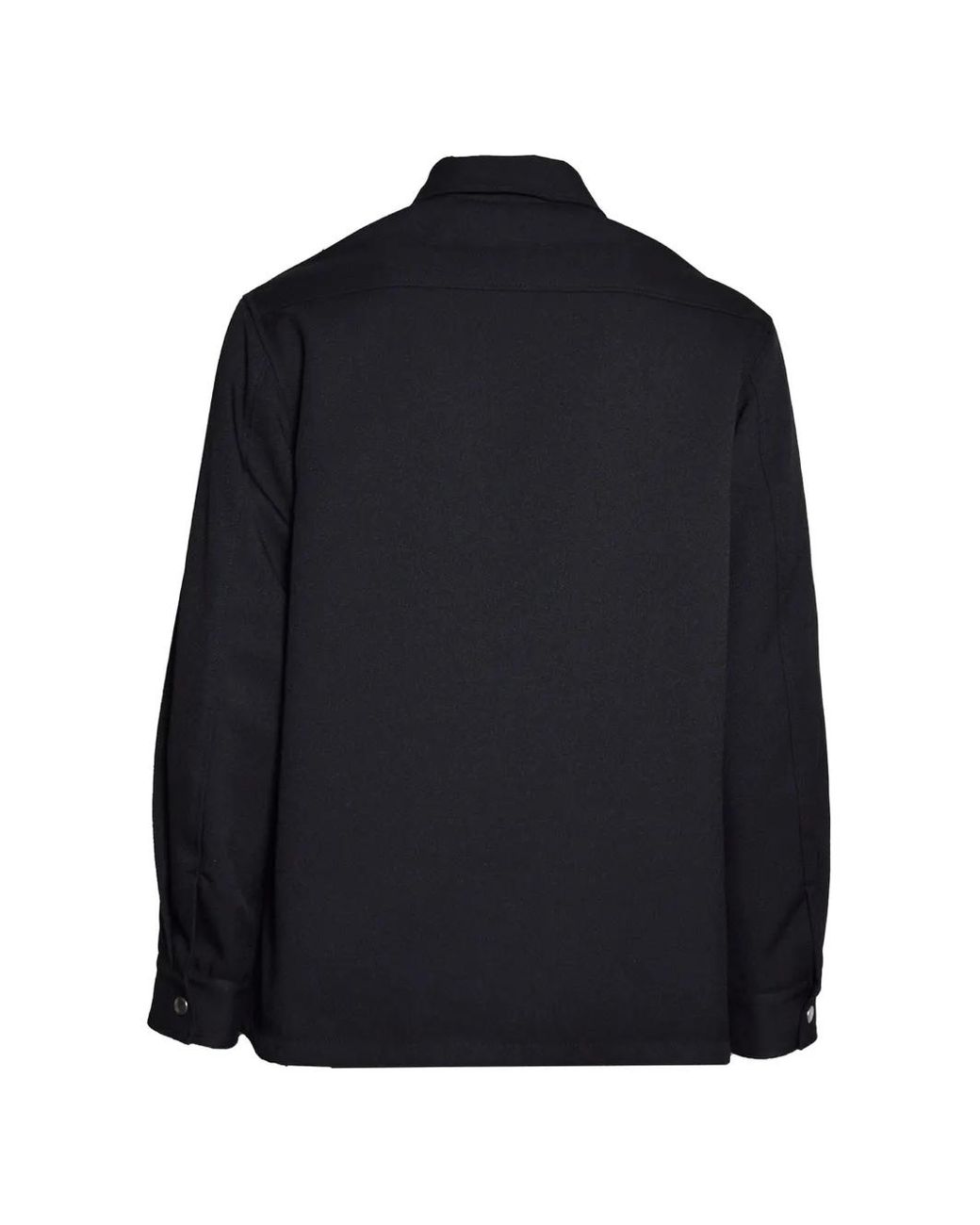 Jil Sander Blue Zip-Up Collared Jacket for men