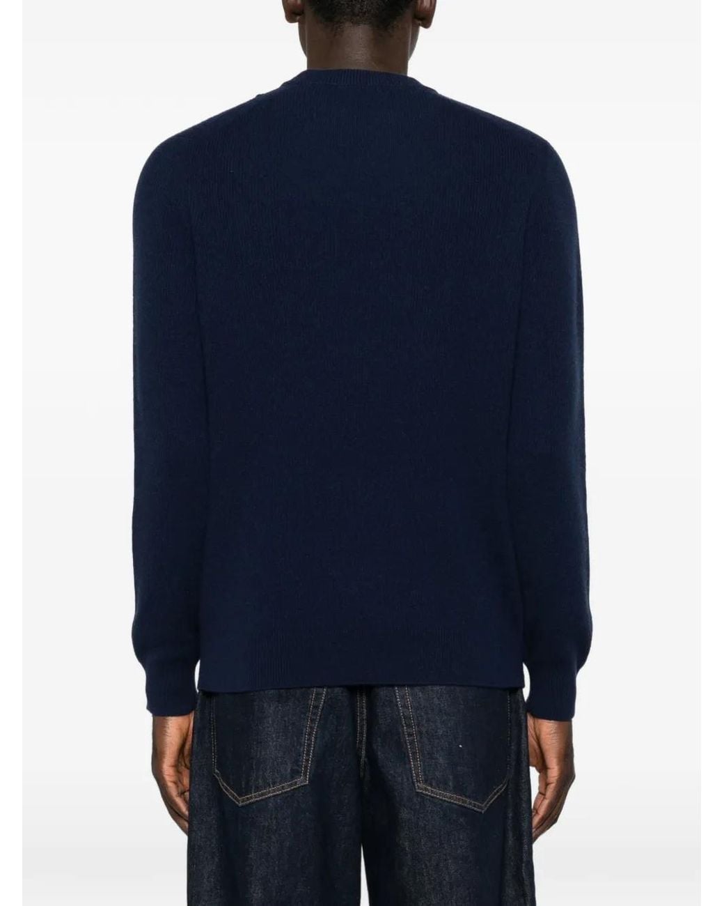 Pull Côtelé Lardini pour homme en coloris Blue