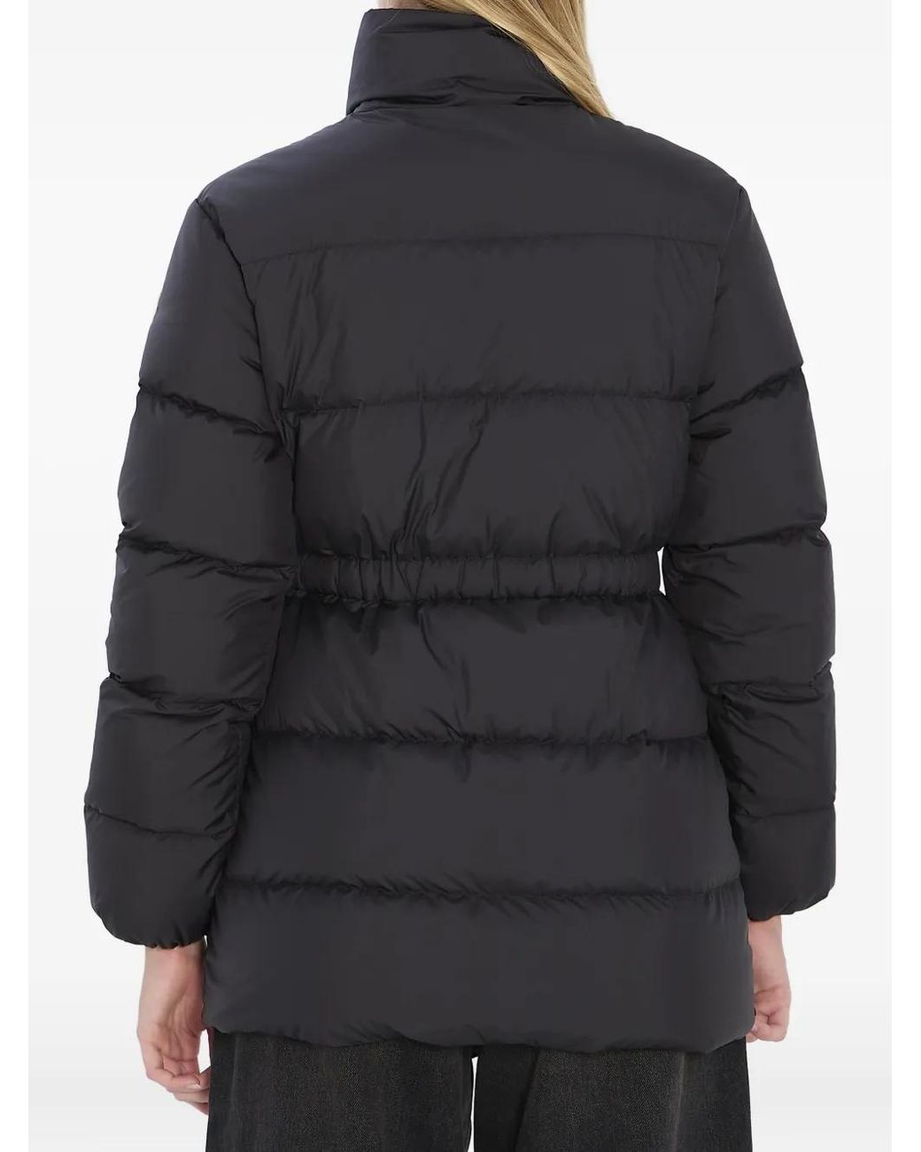Doudoune Brosset À Patch Logo Moncler en coloris Black
