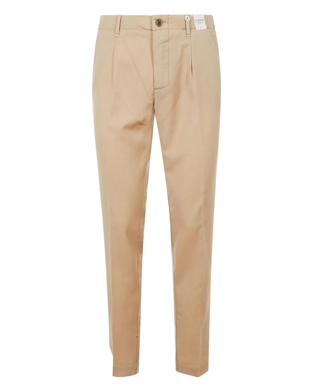 Myths Natural Wool Tapered Trousers for men