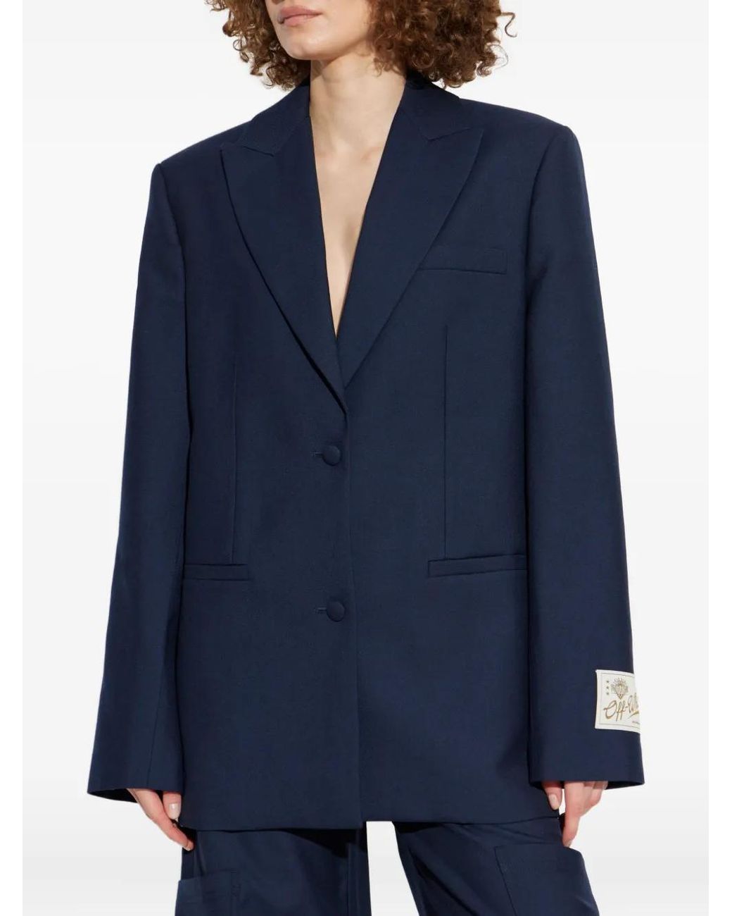 Off-White c/o Virgil Abloh Blue Jackets