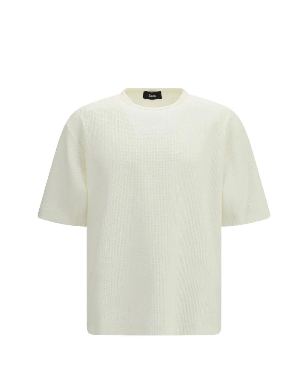 Laminar White Waffle T-Shirt for men