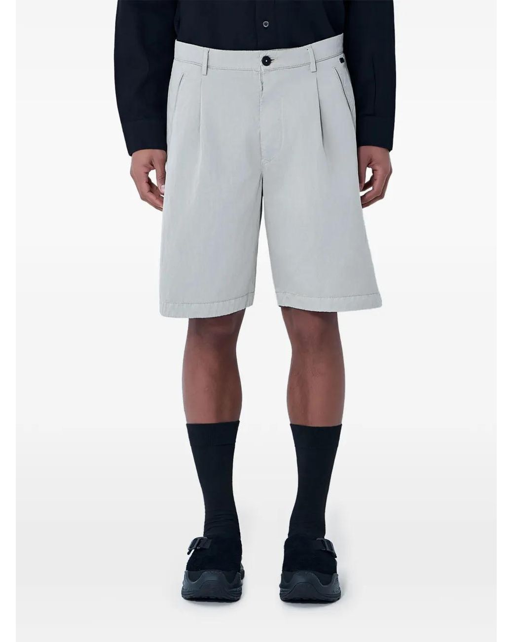 Short À Pinces Massimo Osti Studio pour homme en coloris Blue