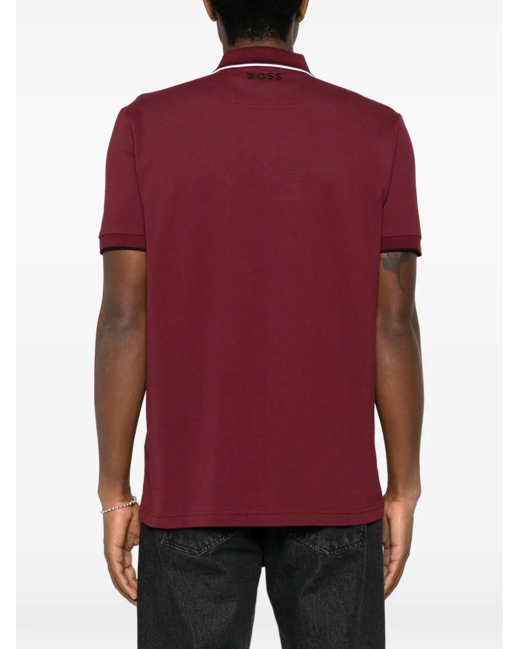 Boss Red Polo À Logo Brodé for men