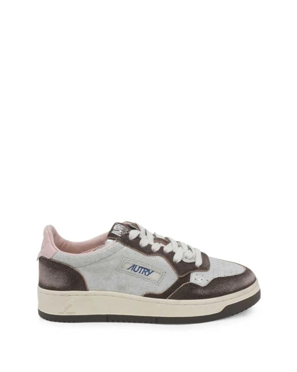 Autry White Color Block Sneakers