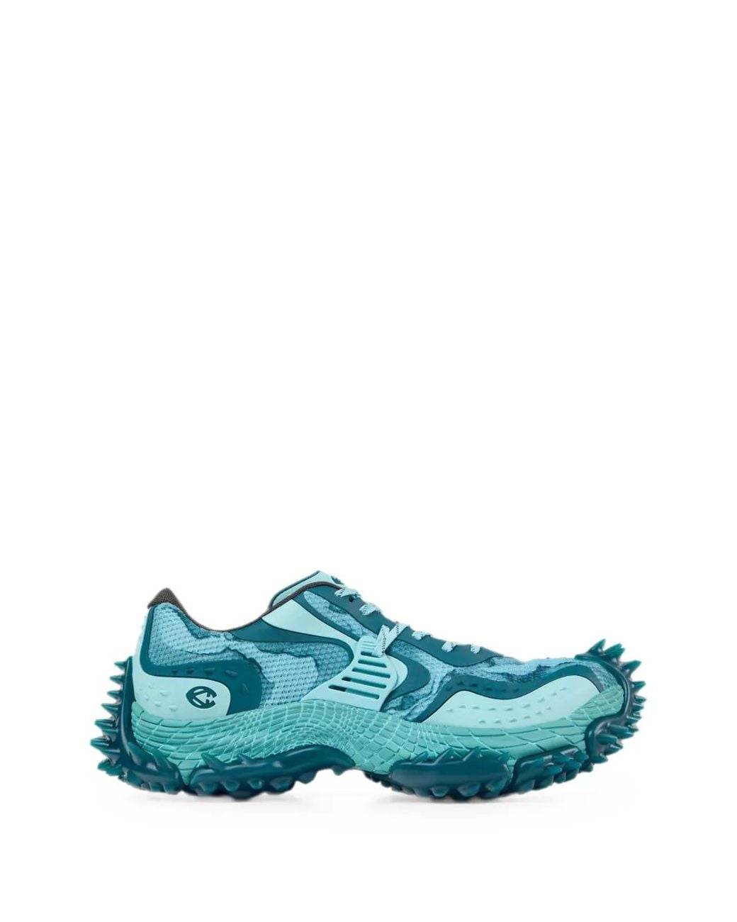 CAMPERLAB Blue Tornado Round-Toe Low-Top Sneakers