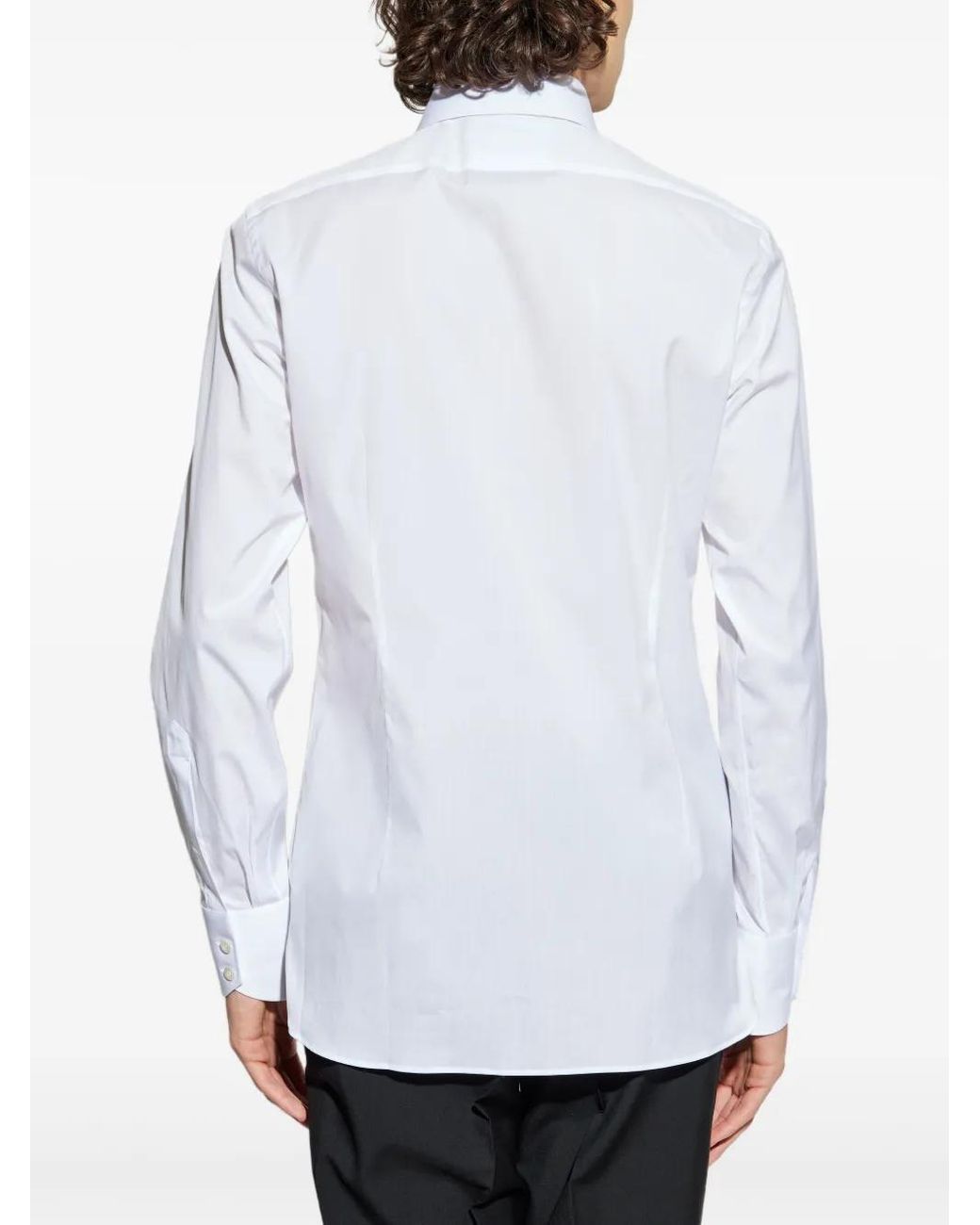 Tom Ford Katoenen Overhemd in het White voor heren