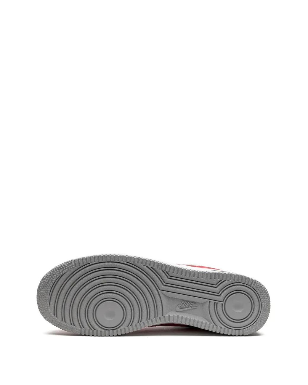 Nike Red Air Force 1 Low 'Technical Stitch' Sneakers