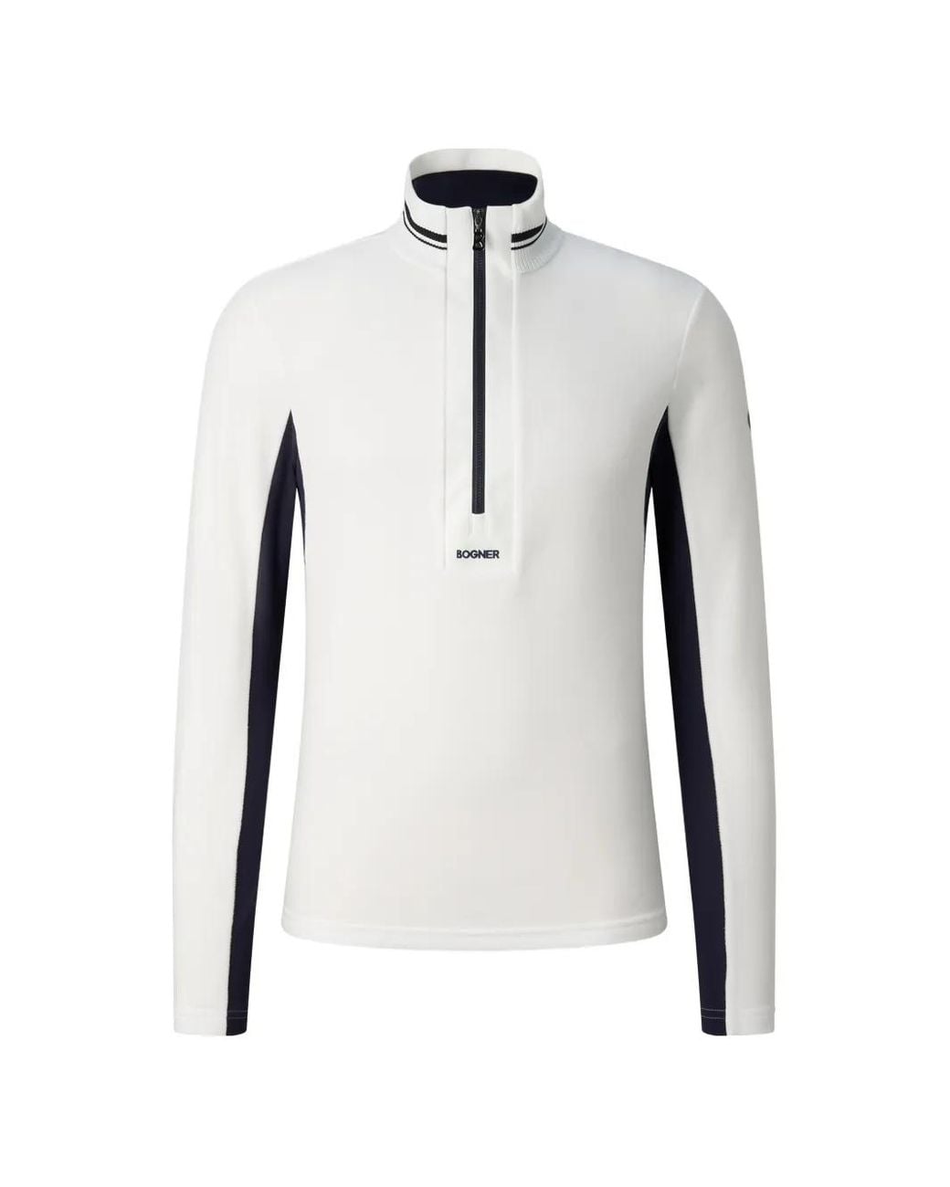 Bogner Gray Harvey Fleece Performance Top for men