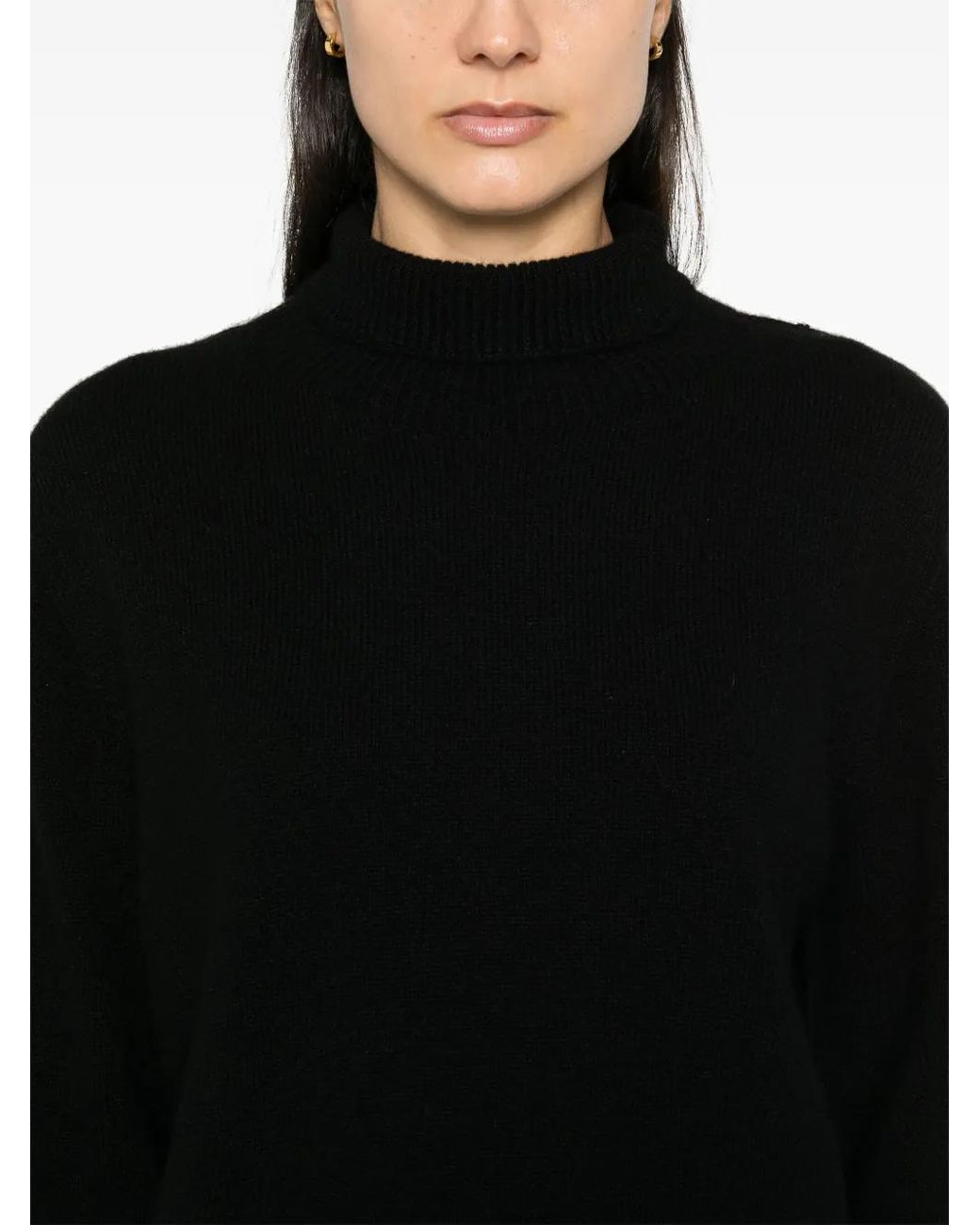 The Row Black Hepny Sweater