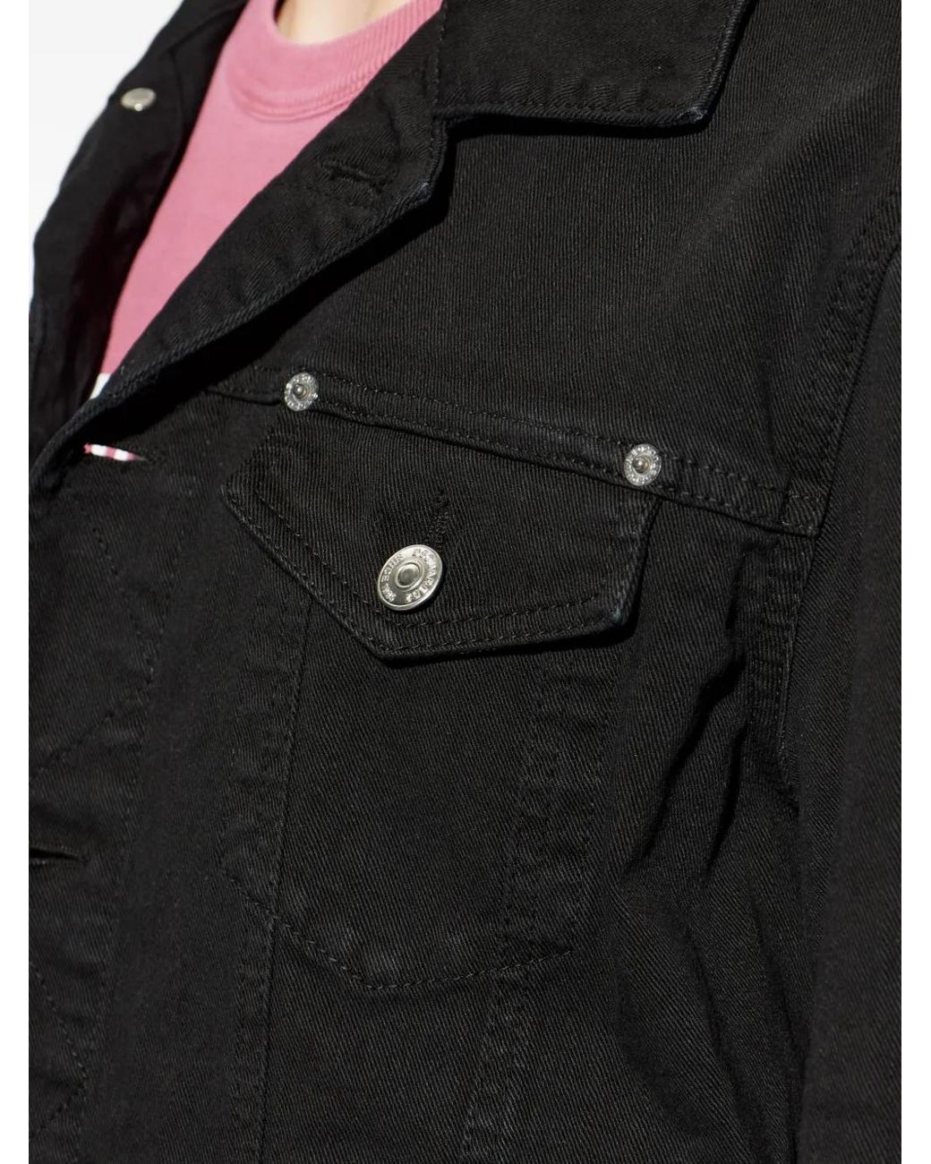 DSquared² Black Dan Denim Jacket for men