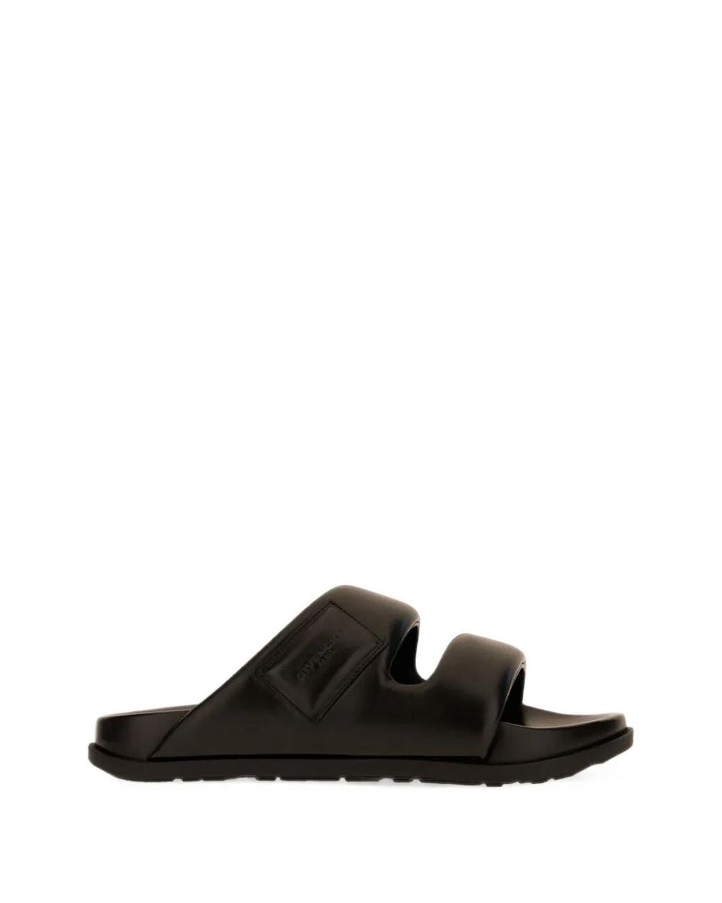 Givenchy Black Puffy Sandals for men