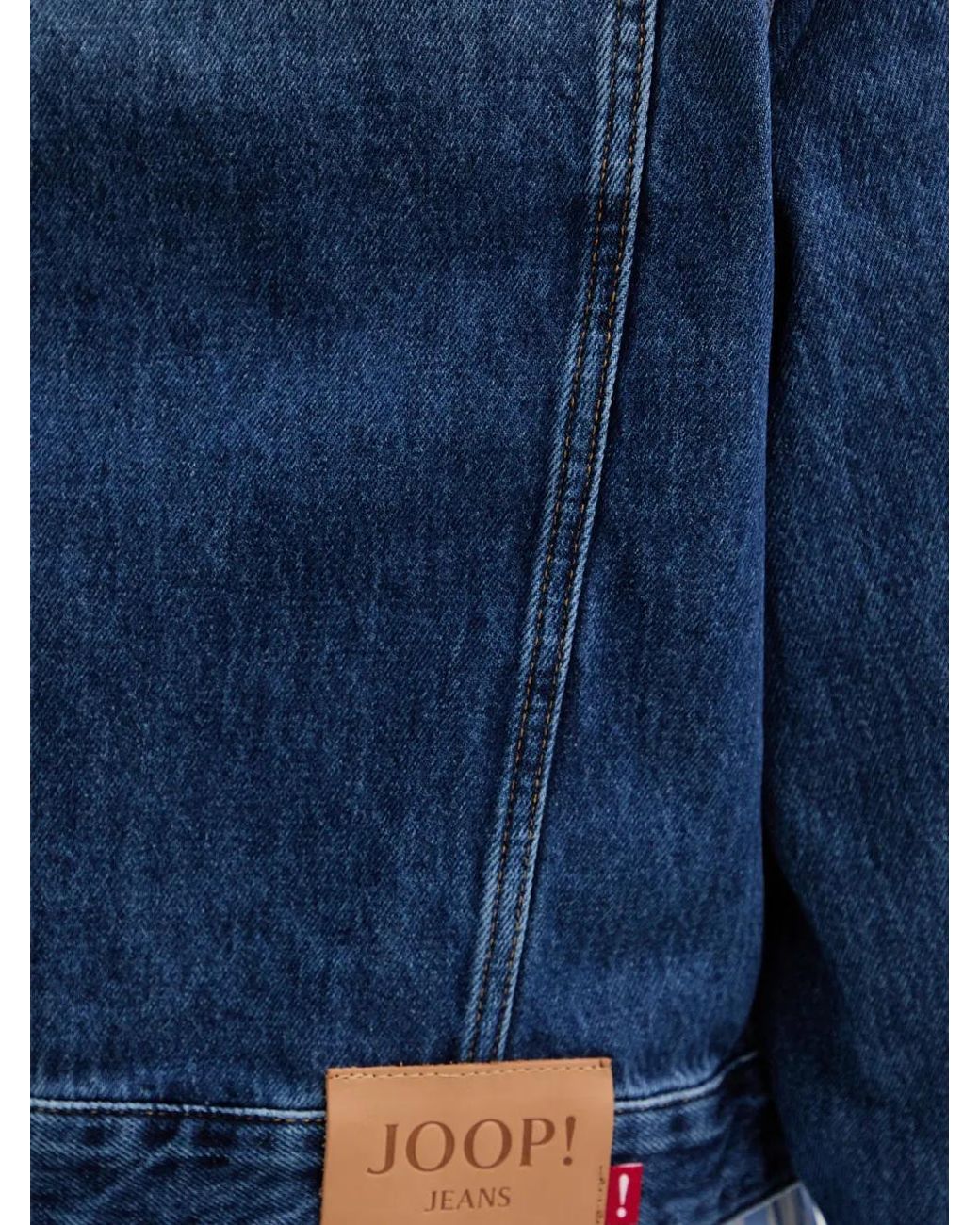Joop! Blue Imani Button-Up Denim Jacket