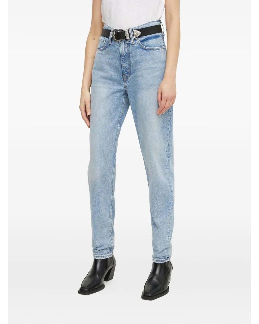 Levi's Blue 80's Mom Jeans