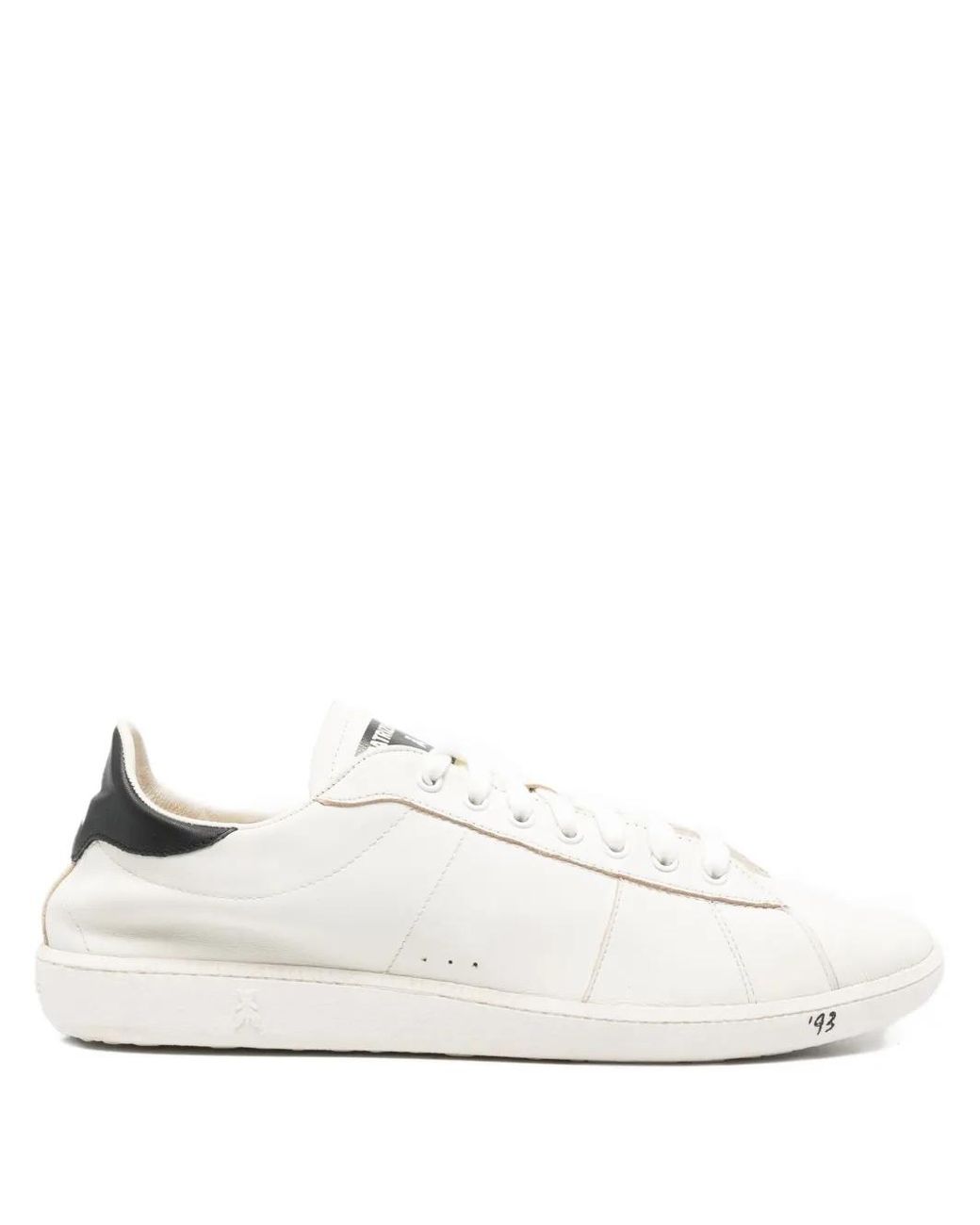 Patrizia Pepe White '93 Leather Sneakers for men