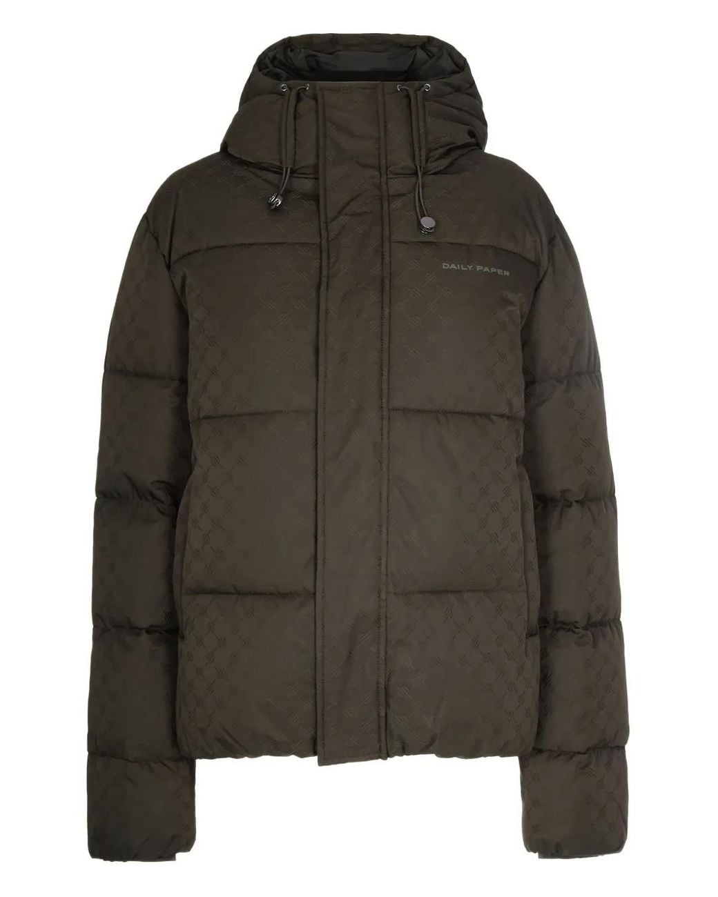 Daily Paper Green Hooded Jacket