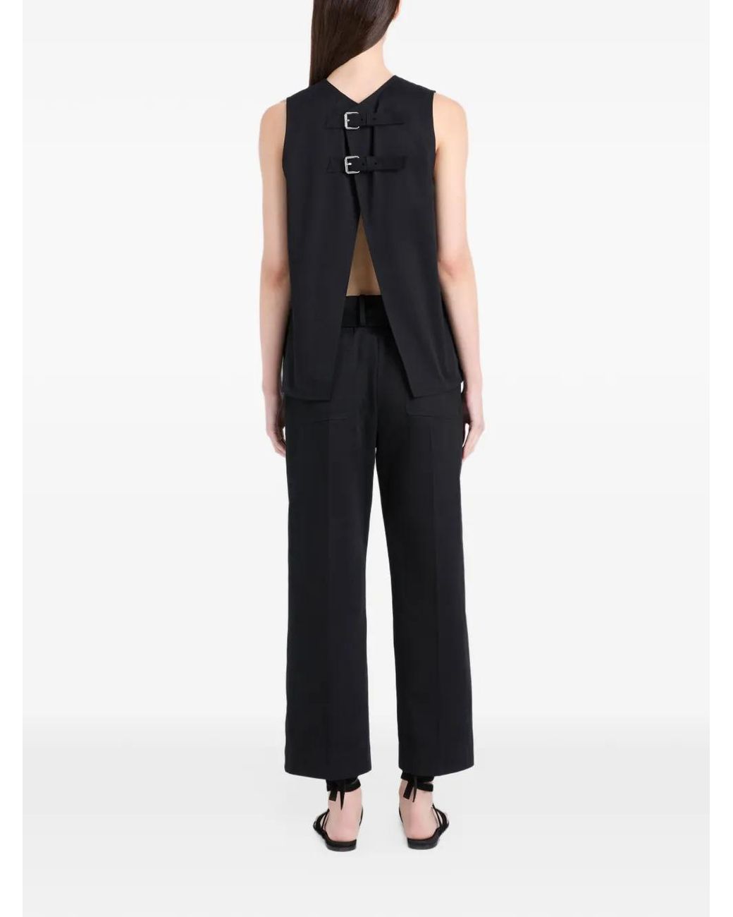Proenza Schouler Black Nila Trousers