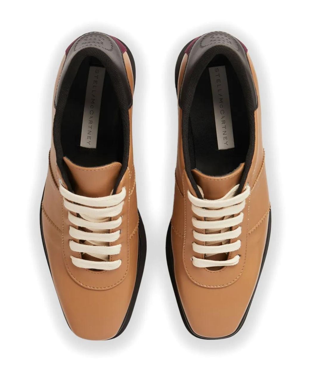 Stella McCartney Brown 80Mm Sneak-Elyse Platform Sneakers