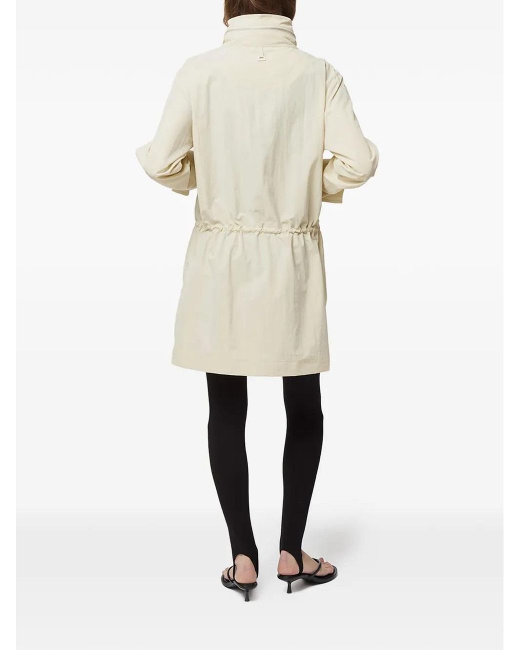 Apparis White Bea Raincoat