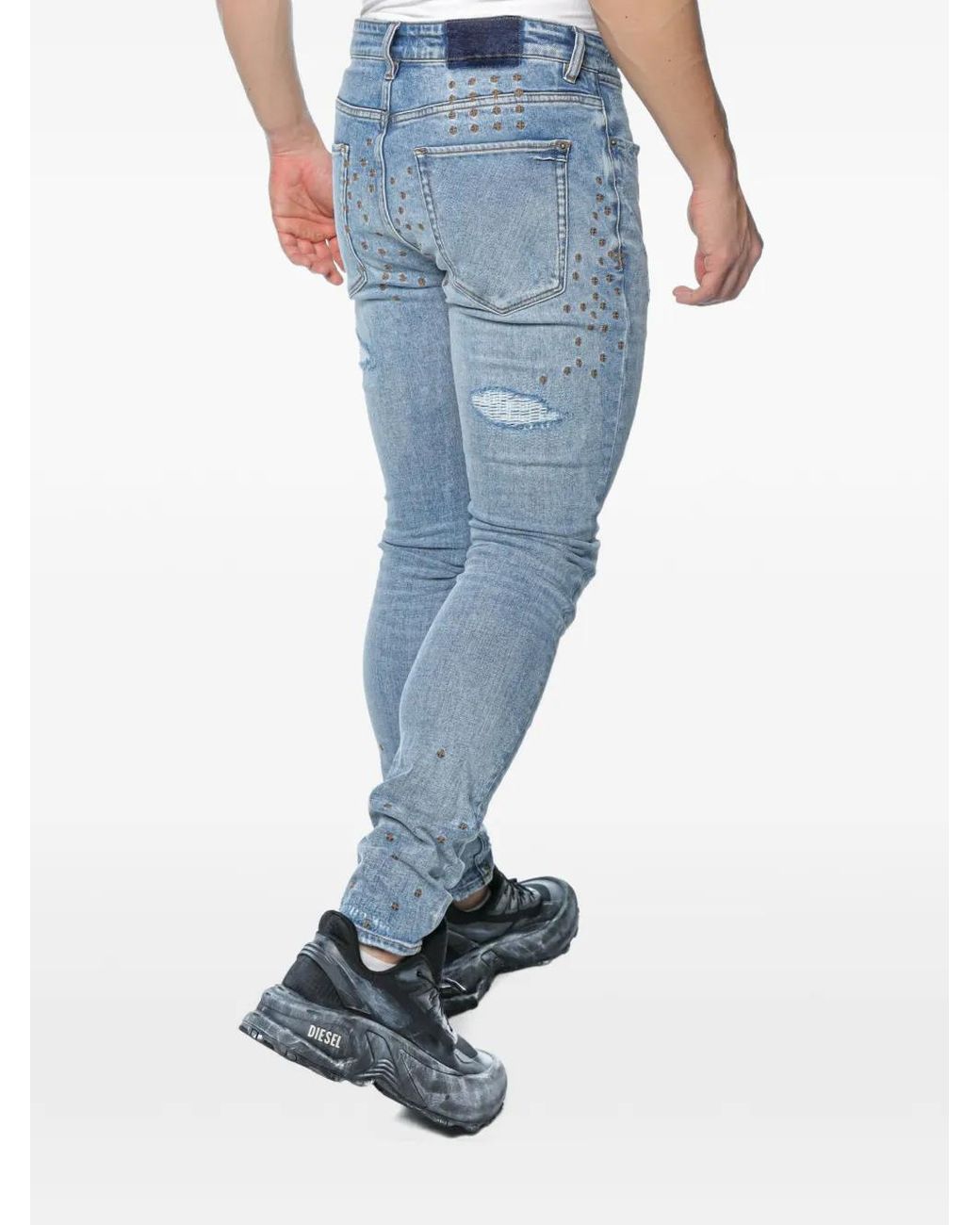 Vaqueros Van Winkle Dakota Ksubi de hombre de color Blue