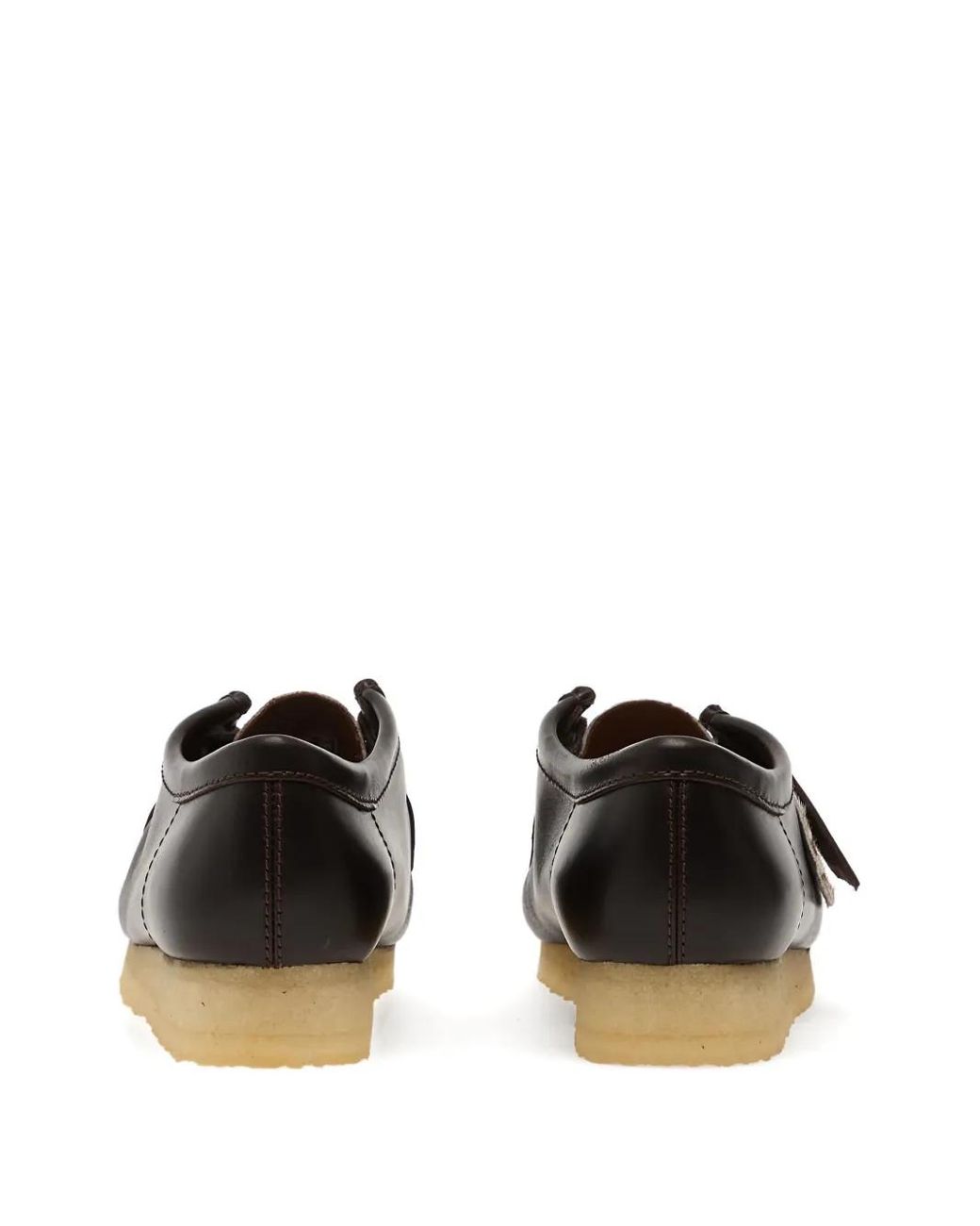 Clarks Brown Wallabee Derby Shoes for men