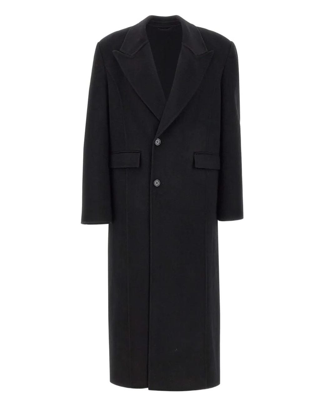 Abrigo Tetsu Con Bolsillos De Solapa Séfr de hombre de color Black
