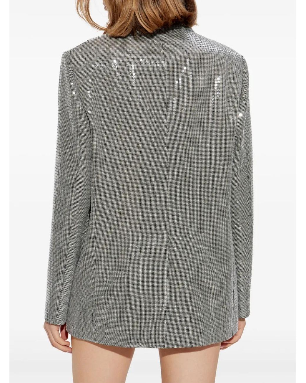 Golden Goose Deluxe Brand Gray Double-Breasted Boyfriend Jacket