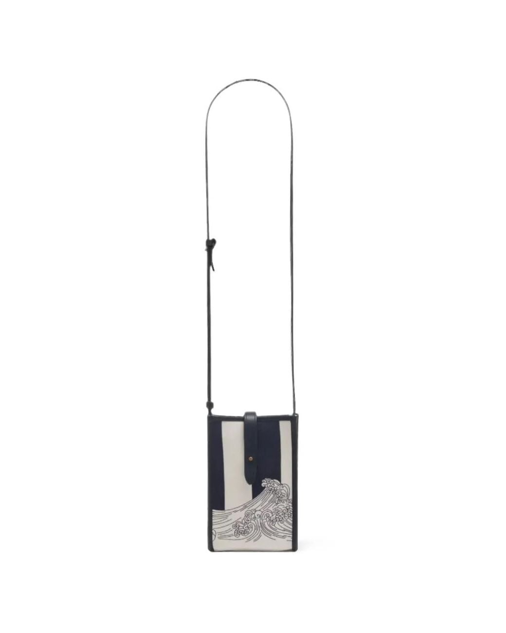 Inoui Edition White Mini Poseidon Caprice Crossbody Bag