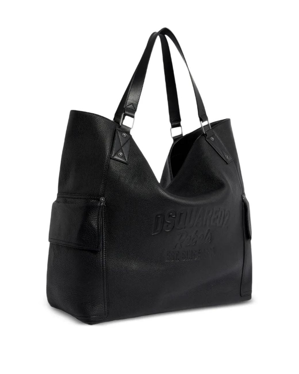 DSquared² Black Sac Cabas Rebels for men