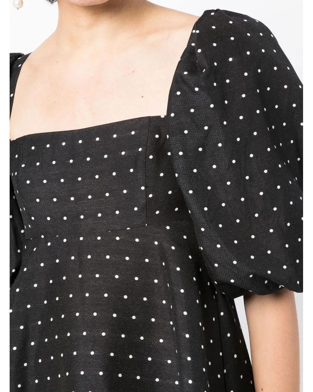 Macgraw Black Vienna Bluse
