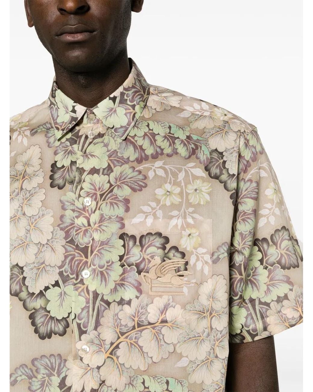 Etro Natural Camicia for men