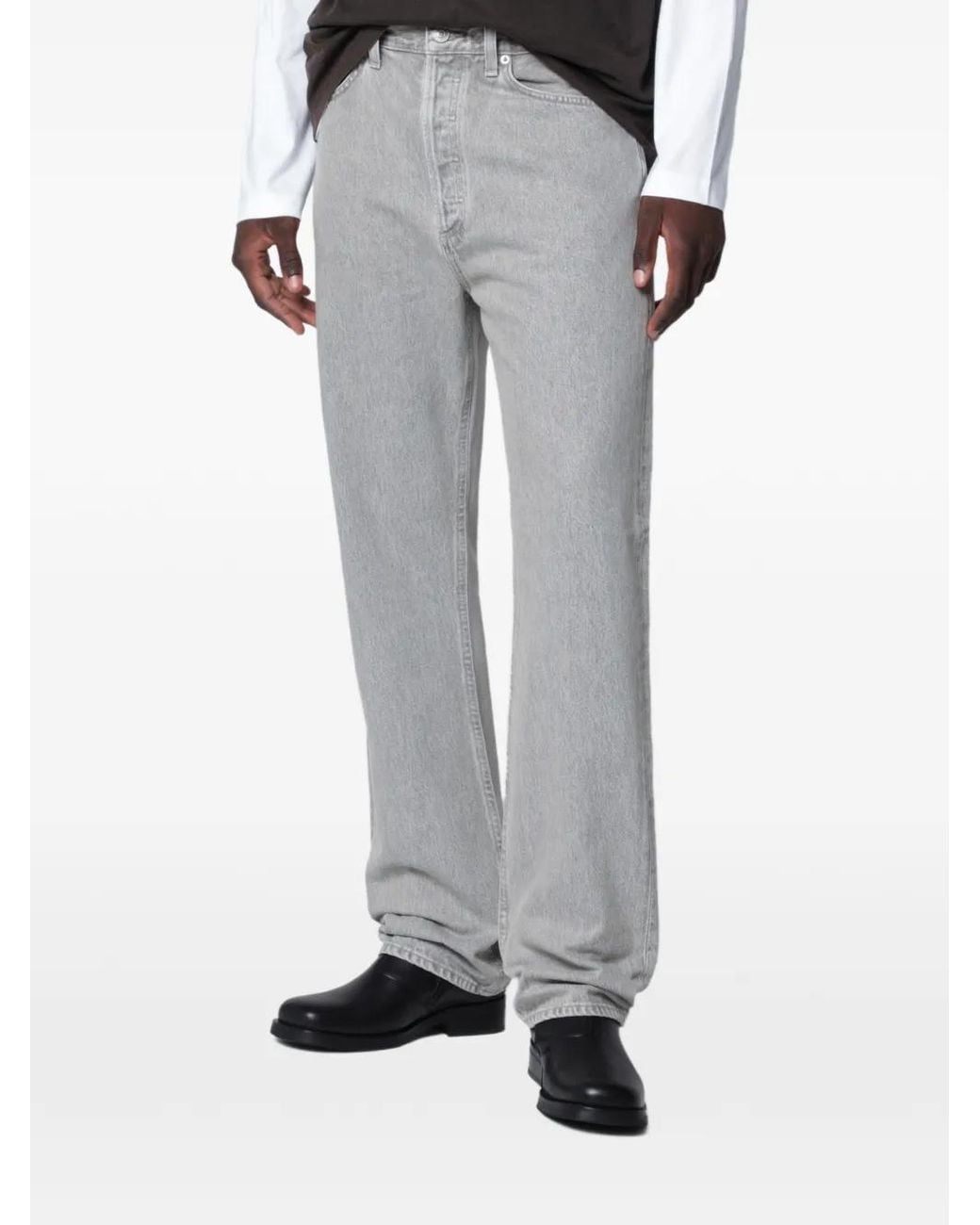 Vaqueros Rectos Agolde de hombre de color Gray