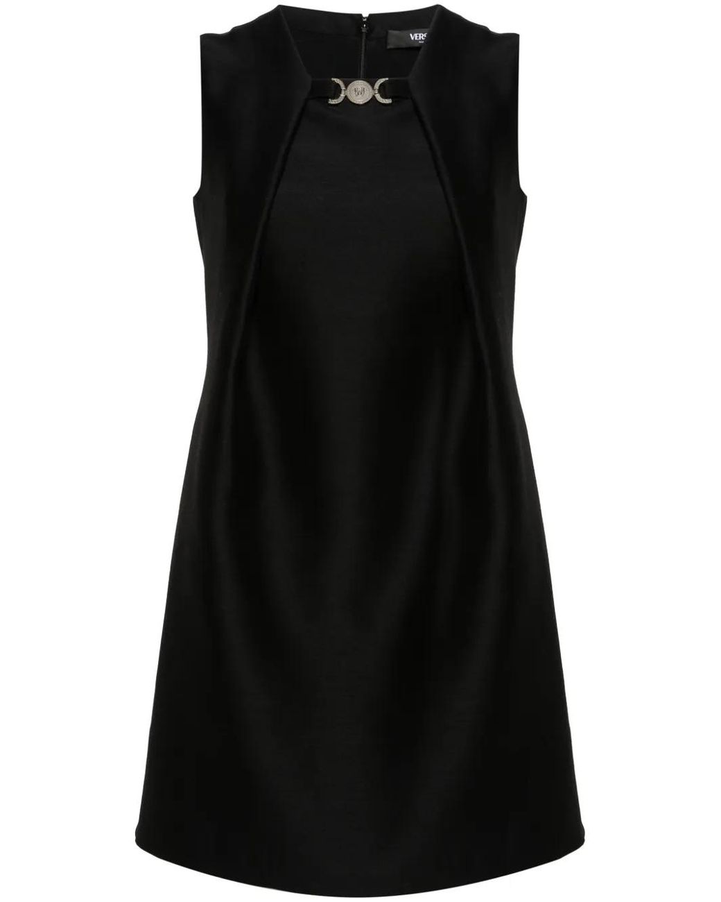 Versace Black Medusa '95 Mini Dress