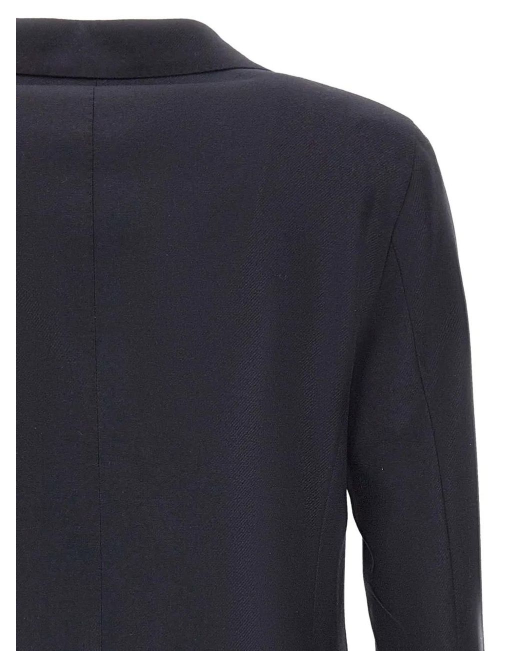Tagliatore Blue Single-Breasted Blazer for men