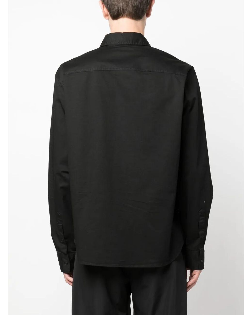 DSquared² Overhemd Verfraaid Met Tekst in het Black voor heren