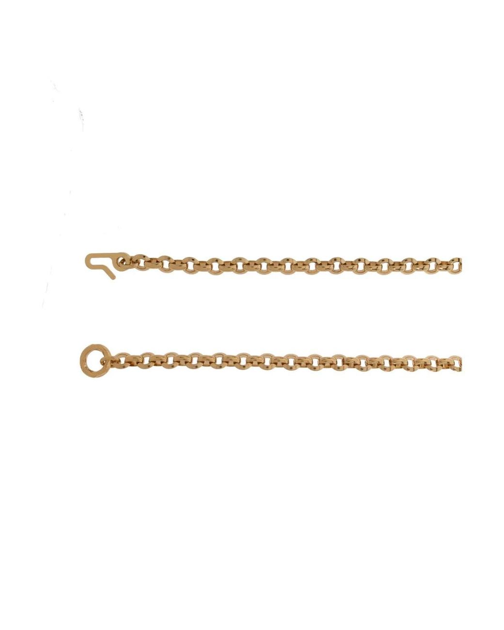 Chloé Metallic Chloè Iconic Belt With Logo