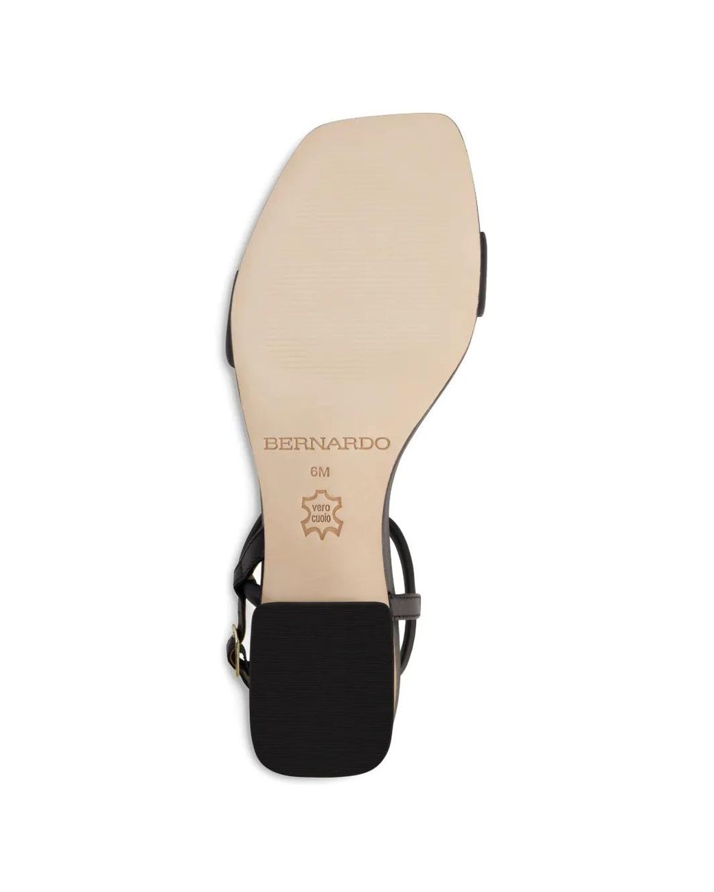 Bernardo White Josei Leather Sandals