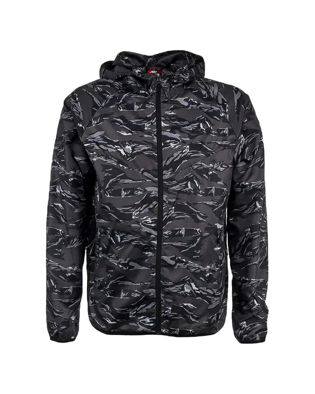 Nike Black Camouflage-Print Jacket for men