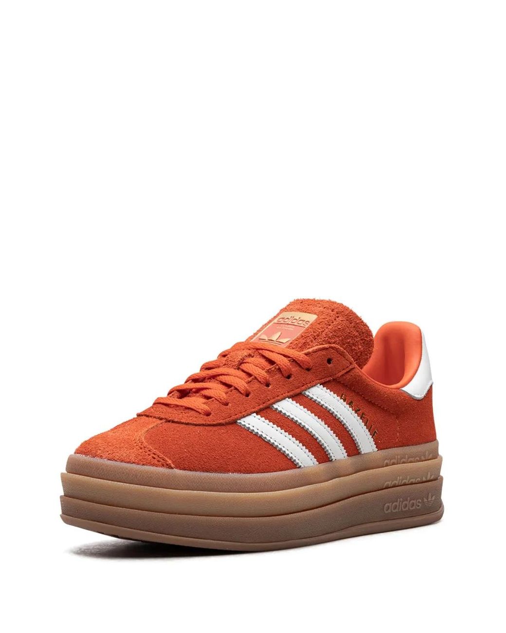 Adidas Red Baskets Gazelle Bold 'Collegiate'