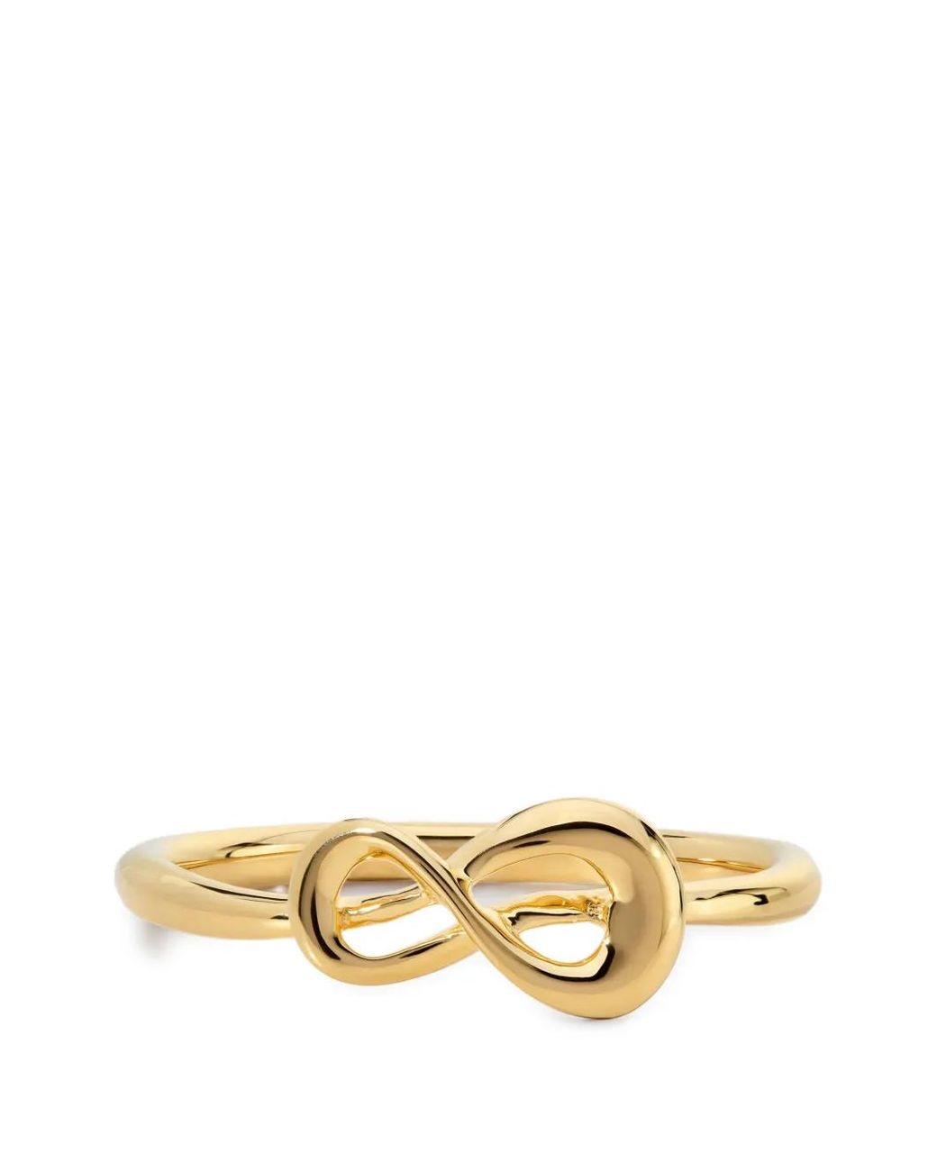 Anillo Infinity Monica Vinader de color Metallic