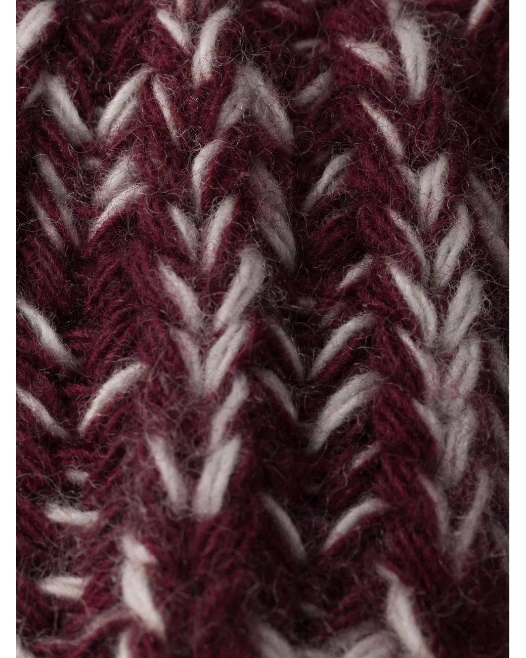 Prada Purple Gestrickte Pumps Mit Spitzer Kappe