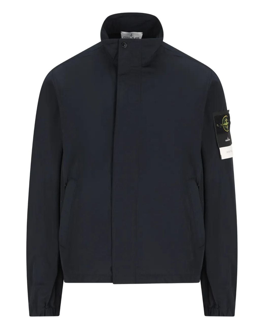 Chaqueta Con Parche Compass Stone Island de hombre de color Blue