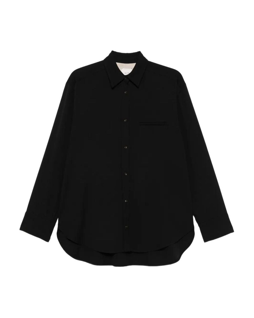 Alysi Black Button-Up Shirt